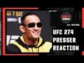 Reaction to UFC 274 Press Conference | ESPN MMA