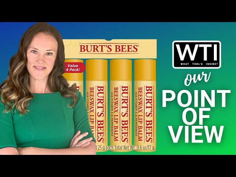 Burt's Bees Lip Balm Lip Care Beeswax - WTI product video review