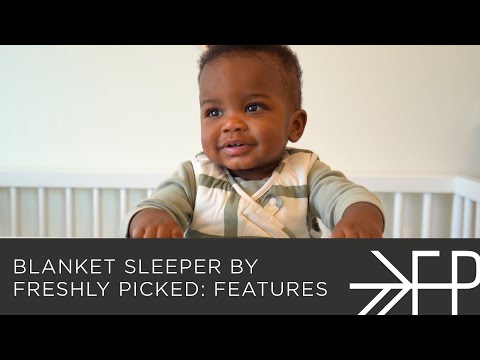 Blanket Sleeper by Freshly Picked | Features