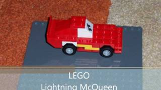 preview picture of video 'Lightning Mcqueen LEGO - projekt Kacperka'