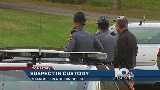Rockbridge County standoff ends with man in custody