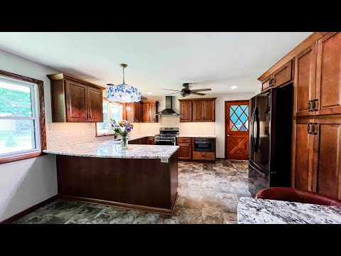 Tour of Kitchen With Microwave Drawer in East Springfield Pennsylvania