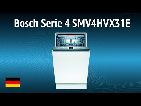 Geschirrspüler Bosch Serie 4 SMV4HVX31E | TEST | Deutsch