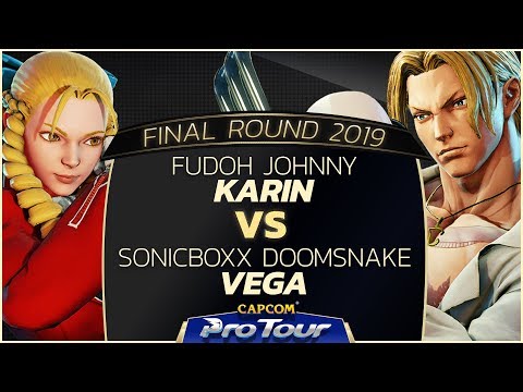 FUDOH Johnny (Karin) vs SB Doomsnake (Vega) - Final Round 2019 - Day 2 Pools - CPT 2019