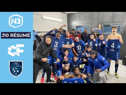 J10 N3 I C'CHARTRES FOOTBALL 2-1 FC DÉOLS - Résumé
