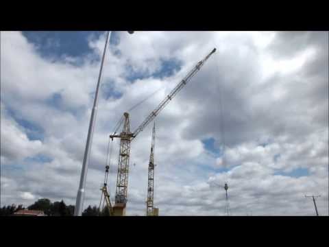 2 tower cranes/żurawie Famabud ŻB 75/100 Part 2., Lublin