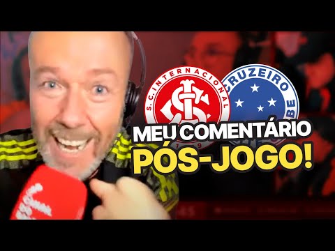 AMASSO COLORADO | COMENTÁRIO DE FABIANO BALDASSO INTERNACIONAL 3 X 0 CRUZEIRO