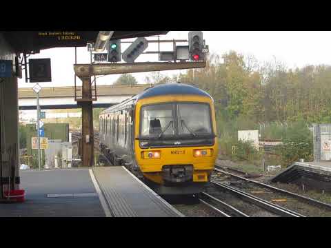 Great Western Railway Class 166213 Departures Gatwick Airport for Reading via Guildford (Surrey)