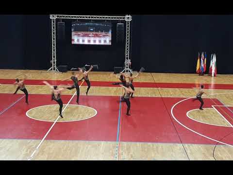 NBTA Europe Twirling Championships 2021 - Porec - TWIRLING TEAM Senior - Team FRANCE