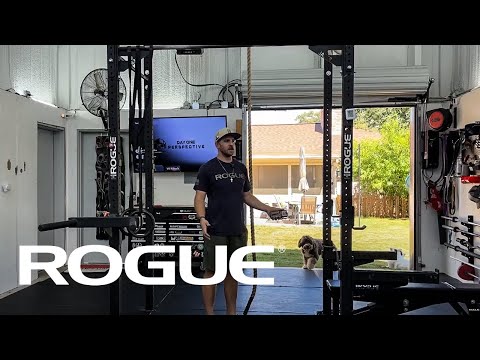 Rogue Equipped Garage Gym Tour - Garrett In San Angelo, TX