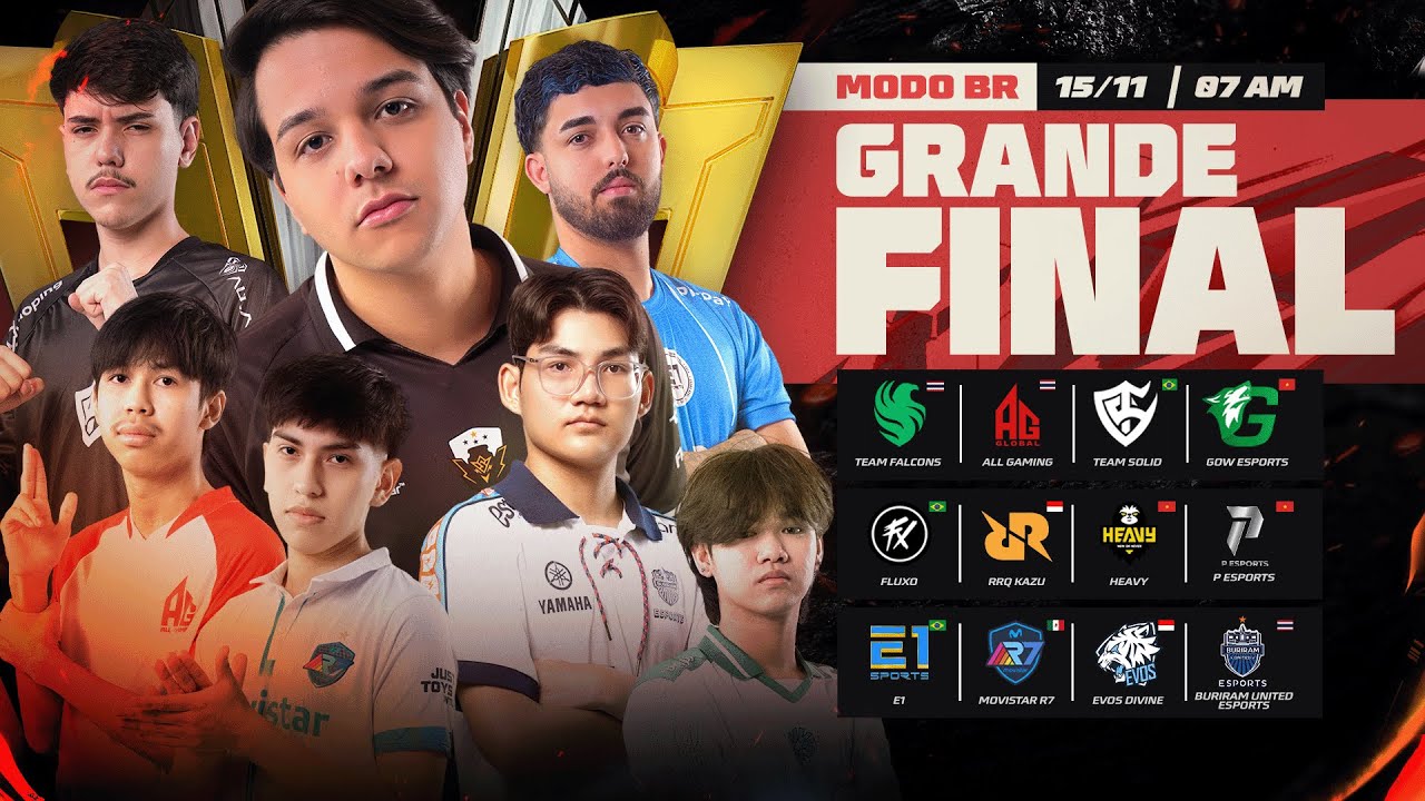 MUNDIAL DE FREE FIRE | FFWS GLOBAL FINALS 2025 | GRANDE FINAL | AO VIVO #freefire