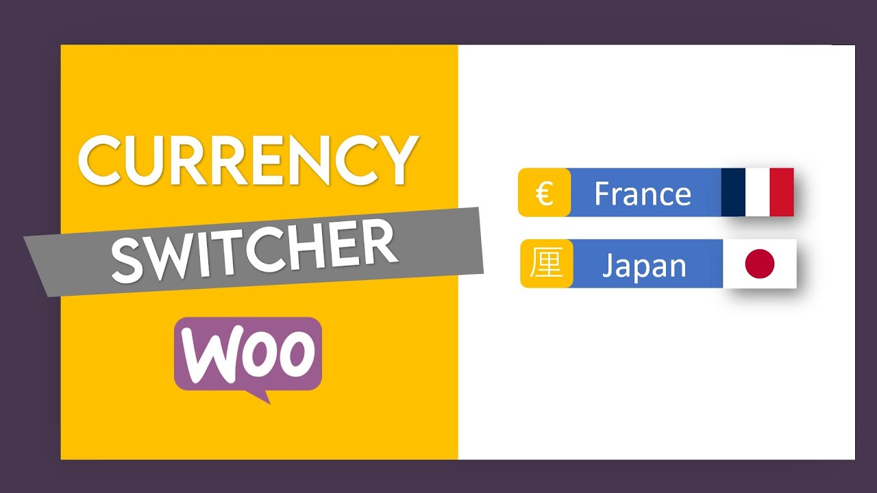 WooCommerce Currency Switcher Plugin Tutorial - Installation and use