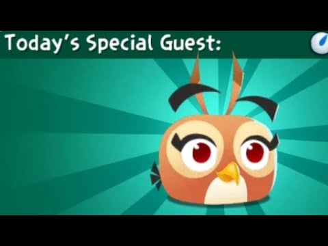 Angry Birds Pop Daily Guest Star Dahlia Levels x 4 with rewards