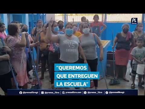 Padres exigen entrega de escuela terminada en San Francisco Zapotitlán tras cuatro años de espera