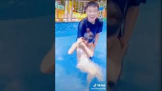 hot asian girl in the park #shorts