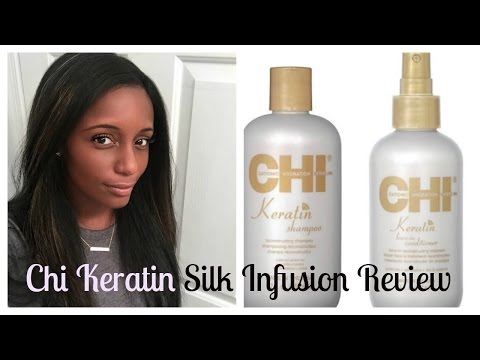 Chi Keratin Silk Infusion Review (and demo)