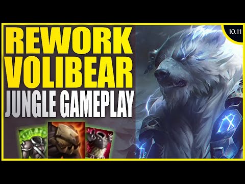 REWORK VOLİBEAR ORMAN OYNANIŞ | LOL S10 JUNGLE 10.11 #LAS
