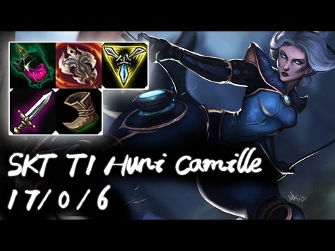 SKT T1 Huni Camille Top vs Illaoi | Korea High Elo Replays
