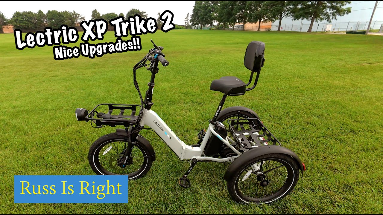 Lectric XP Trike 2 - A Refined ETrike With Nice Upgrades!