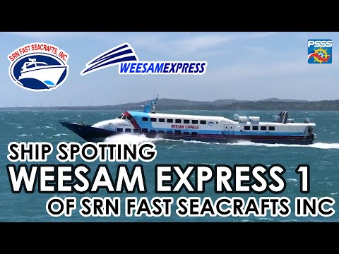 LOCALIZAÇÃO DE NAVIO | Weesam Express 1 da SRN Fast Seacrafts Inc.