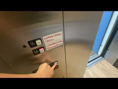 Schindler MT Hydraulic Elevator at the Mt Lebanon Public Library in Mt Lebanon PA