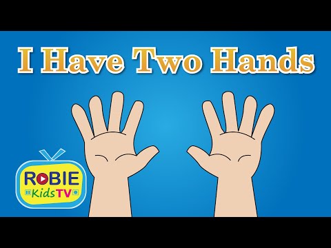 I Have Two Hands | Nursery Rhymes for Children | Animated Kids Song