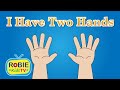 I Have Two Hands Nursery Rhymes For Children Animated Kids Song