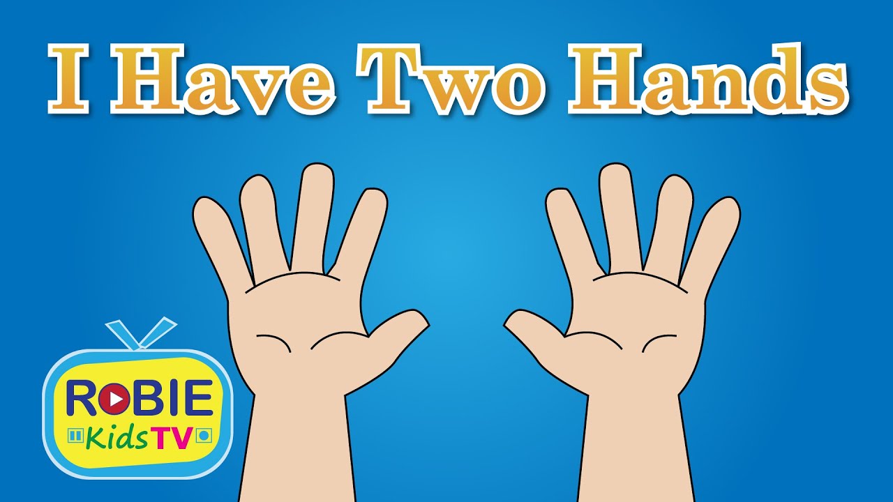 I Have Two Hands | Nursery Rhymes for Children | Animated Kids Song