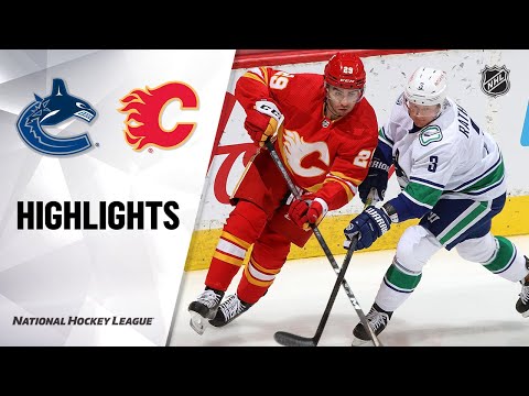 Canucks @ Flames 5/19/2021 | NHL Highlights