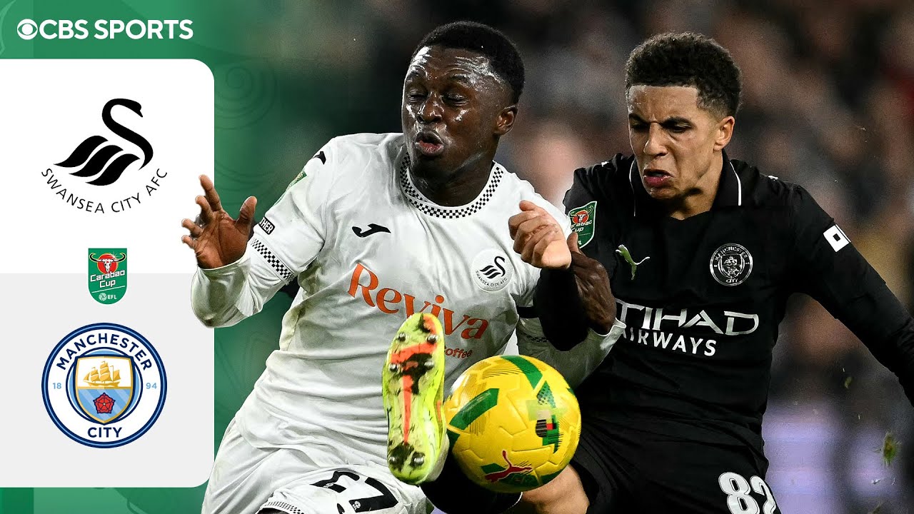 Swansea City vs. Manchester City: Extended Highlights | Carabao Cup Fourth Round | CBS Sports Golazo