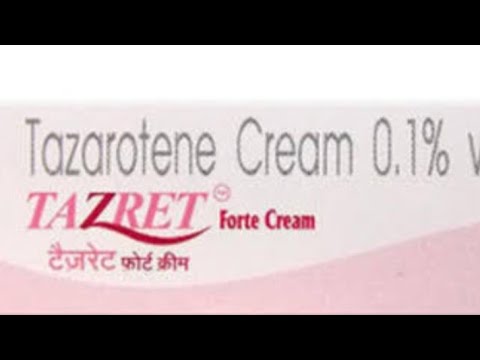 Tazret Forte Tazarotene 0.1% Cream, 20 gm