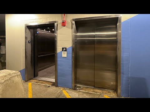 Brand New Otis Hydrofit Elevators - The Meridian/Giant Eagle Market District Garage - Pittsburgh PA