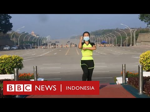 Aerobik 'Ampun Bang Jago' saat kudeta militer Myanmar, kebetulan atau sengaja? - BBC News Indonesia