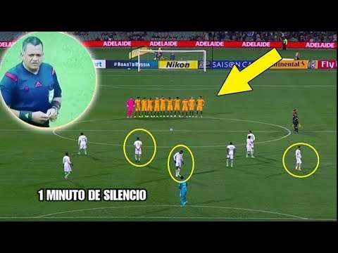 Las 5 Veces Mas DEsgarradoras Y Tristes Por Las Que SE Guardo 1 Minuto De Silencion En el Futbol!!