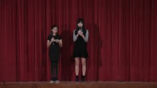 Chloe and Caley violin Xmas 2018
