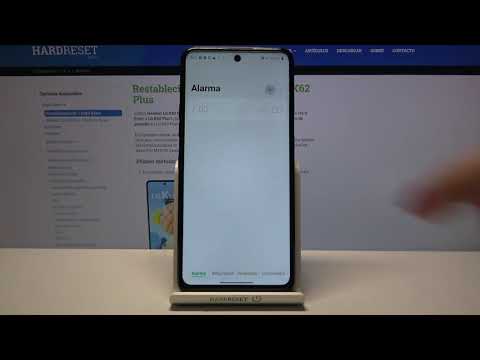 Cómo poner una alarma en LG K62 Plus - alarma despertador