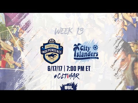 USL LIVE - Charlotte Independence vs Harrisburg City Islanders 6/17/17