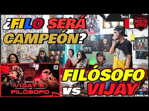 🔴COLOMBIANOS REACCIONAN a FILOSOFO vs VIJAY KESH - ¿FILO SERÁ CAMPEÓN? [FMS PERÚ JORNADA 2 2023]