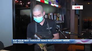 News 4 at Land Ocean for Reno Restaurant Week
