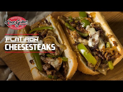 How To Make Philly Cheesesteaks on the Flat Iron® Gas Griddle | Char-Griller