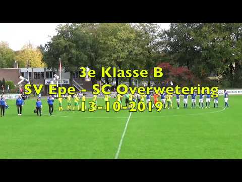 3e Klasse B | SV Epe   SC Overwetering | 13 10 2019