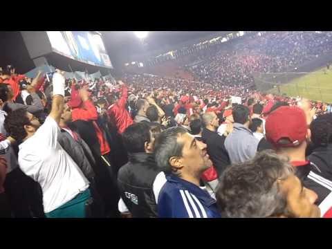 "Hinchada de River vs guaraní Copa Libertadores 2017" Barra: Los Borrachos del Tablón • Club: River Plate