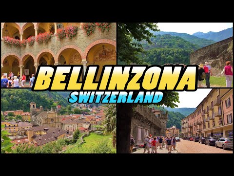 BELLINZONA - Switzerland (4k)
