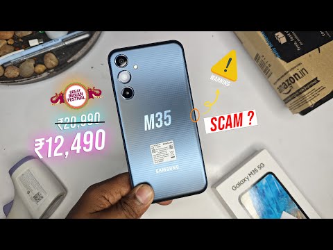 Samsung M35 5G Unboxing & Review - Amazon Sale Unit 2024 | ₹12,490 | Scam ?🤯😡