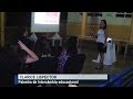 Palestra de intercâmbio educacional no Colégio Clarice Lispector