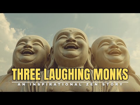 Story Of Three Laughing Monks - zen wisdom motivation