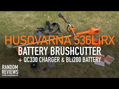 Husqvarna 536lirx battery brushcutter review