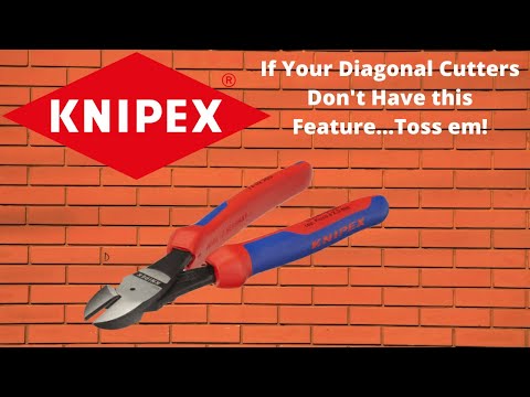 Kirpimo replės KNIPEX 7001 160mm video