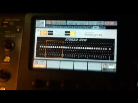 Behringer X32 - Graphic Equalizer Insert, How To - NRCC