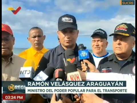 Sucre | Realizan trabajos de reparación en la carretera de Chacopata del mcpio. Cruz Salmerón Acosta